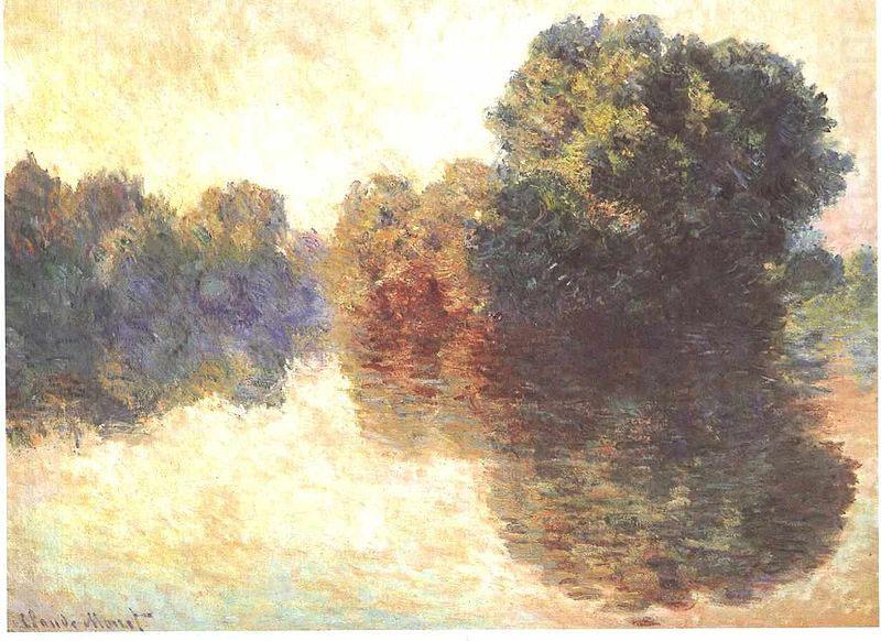 The Seine at Giverny, Claude Monet
